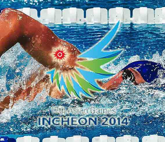 Asian Games 2014 Aquatics Swimming Results and Schedule