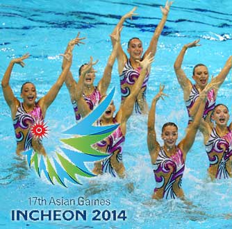 Asian Games 2014 Synchronized Swimming Results